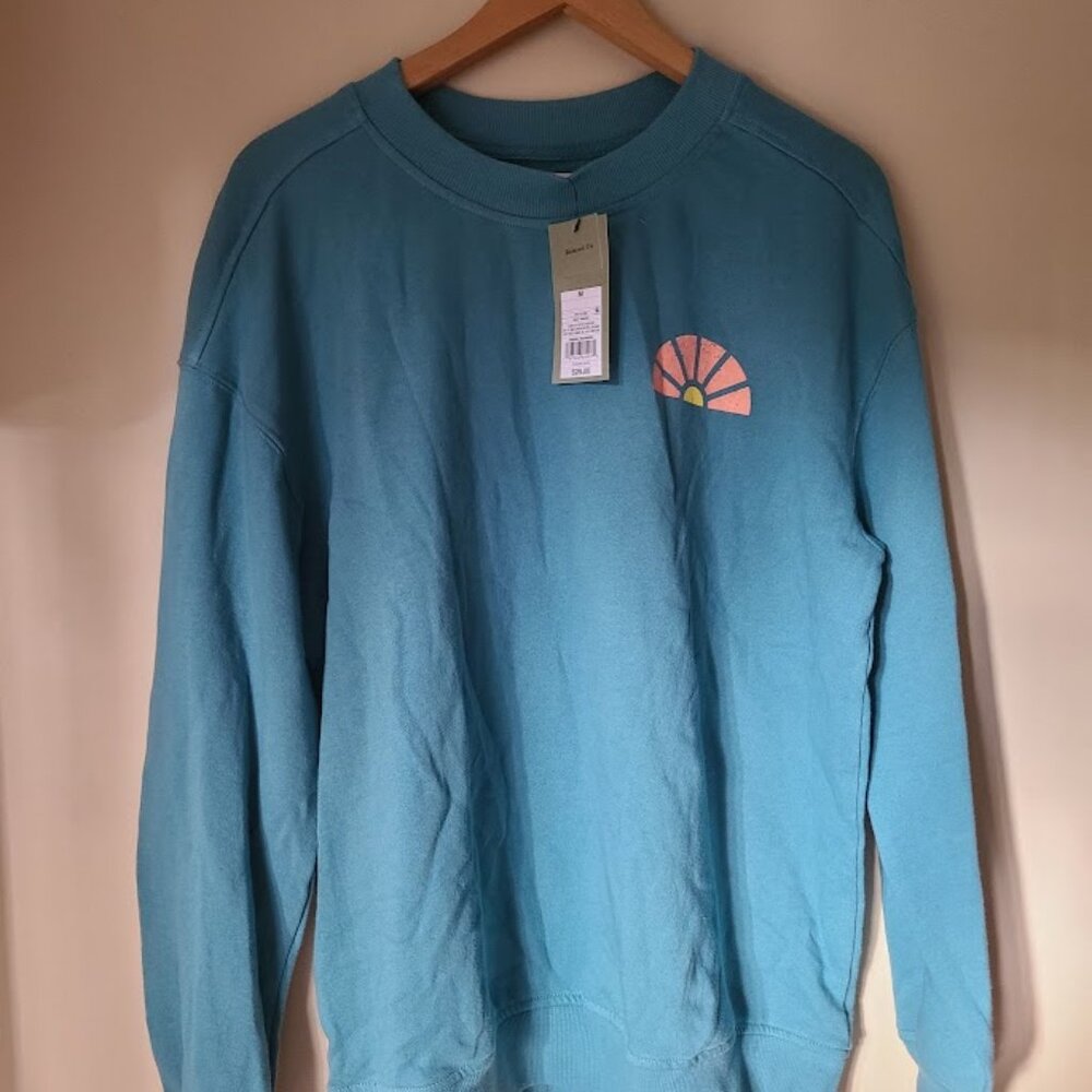 Goodfellow & Co Mens Relaxed Pullover Sweatshirt Palm Springs Pool Club Size S C